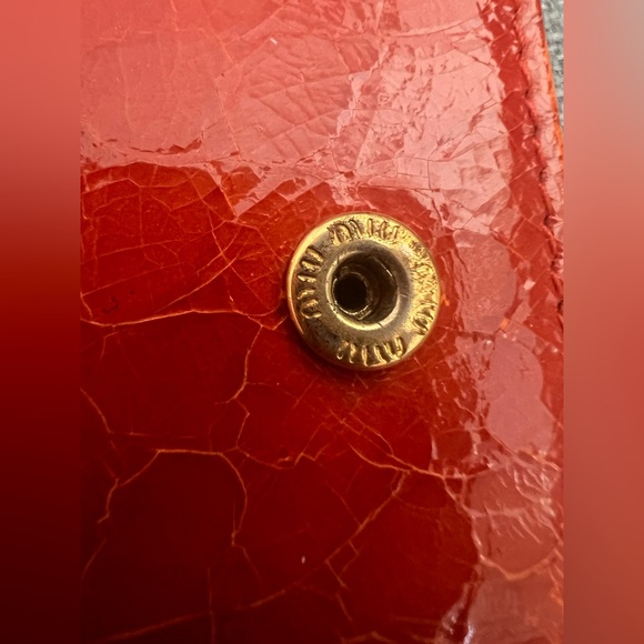 MIU MIU Croc Embossed Leather Long Wallet - Picture 15 of 15